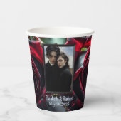 ゴシックバラ結婚ズ 紙コップ (正面)