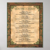 ゴシックバラ赤と黒の表番号ポスター ポスター (正面)