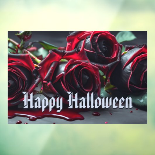 ゴシックバラ ウィンドウサイン (シート3)