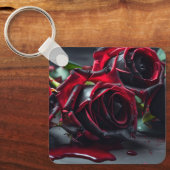 ゴシックバラ キーホルダー (正面)