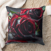 ゴシックバラ クッション (ブランケット)