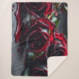 ゴシックバラ シェルパブランケット