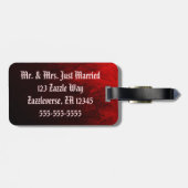 ゴシックバラ ラゲッジタグ (裏面横)