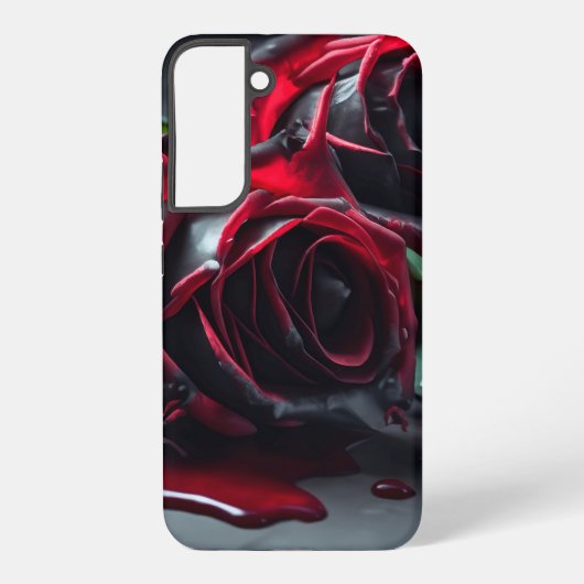 ゴシックバラ SAMSUNG GALAXYケース (裏面)