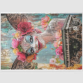 ゴシックパお洒落リガルゴイルフローラクラフト 薄葉紙 (正面)