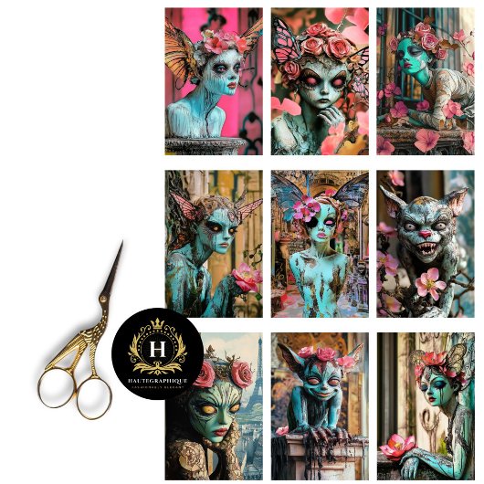 ゴシックパお洒落リガルゴイレデクページ 薄葉紙