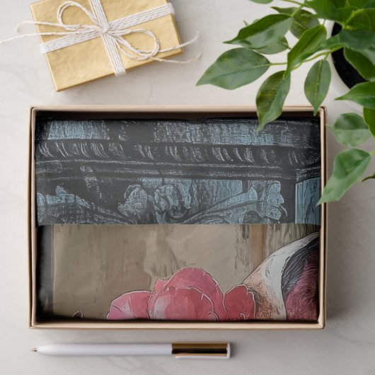 ゴシックパよくはしゃぐリガルゴイレデクページ 薄葉紙 (ギフト)