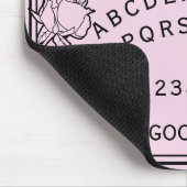 ゴシックパガーリーステルピンクスピリットボードフローラ マウスパッド (コーナー)