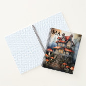 ゴシックパステルコテージコ幽霊のよく出るアッシュルームハウス ノートブック (内部)