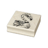 ゴシックパンクロッカーフラミンゴ、スカル、スパイクヘア ラバースタンプ (スタンプ)