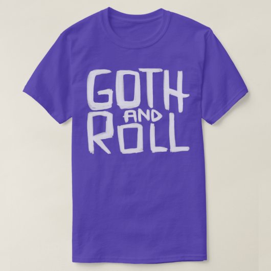 ゴシックパンゴシックおよび転がゴシッククー Tシャツ (デザイン正面)