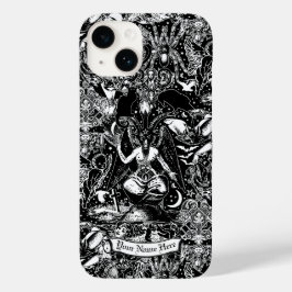 ゴシックパーソナライズされたバプホメットSatanicゴシック様式のケース Case-Mate iPhone 14ケース