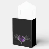 ゴシックパープルハートとこうもり翼 フェイバーボックス (オープン)