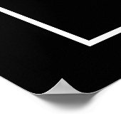 ゴシックパープルレッドローズフラワー誕生日へようこそ ポスター (角)