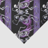 ゴシックパープル踊り骨格パター結婚ン 薄葉紙 (詳細)