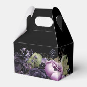 ゴシックパープル&ブラックムーディーズ花模様クインセアニラ フェイバーボックス (裏面サイド)