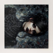 ゴシックビクトリアンの黒人女性 ジグソーパズル (横)