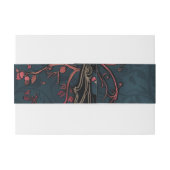 ゴシックビクトリアンエレガンス招待状用帯 招待状ベリーバンド (裏面例)