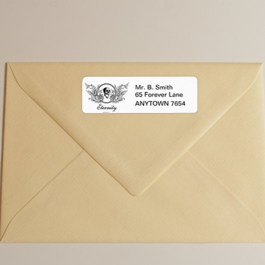 ゴシックビクトリアンスカル永遠 ラベル