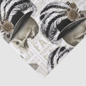 ゴシックビクトリアンスカル羽毛帽新聞 薄葉紙 (詳細)