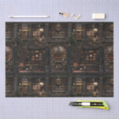 ゴシックビクトリアンドールショーズ暗色学院 薄葉紙 (クラフト)