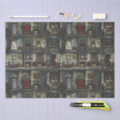 ゴシックビクトリアンドールショーズ暗色学院 薄葉紙 (クラフト)