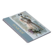 ゴシックビクトリアンリトルブラックドレスLBDベージュ ノートブック (右側)