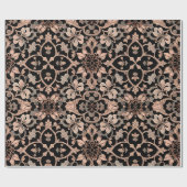 ゴシックビクトリアンレースインスパイアデザイン ラッピングペーパー (フラット)