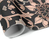 ゴシックビクトリアンレースインスパイアデザイン ラッピングペーパー (ロールコーナー)