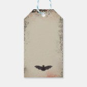 ゴシックビクトリアンヴィンテージウィットバイアビードラキュラホール ギフトタグ (裏面)