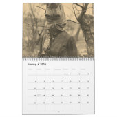 ゴシックビクトリアン写真ヴィンテージホラー カレンダー (1月 2026)