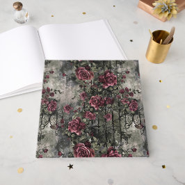 ゴシックビクトリアン園バラパターン ゲストブック