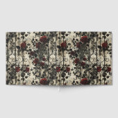 ゴシックビクトリアン園バラパターン ゲストブック (全面)