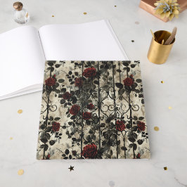 ゴシックビクトリアン園バラパターン ゲストブック