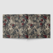 ゴシックビクトリアン園バラパターン ゲストブック (全面)