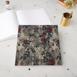 ゴシックビクトリアン園バラパターン ゲストブック