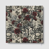 ゴシックビクトリアン園バラパターン ゲストブック (裏面)