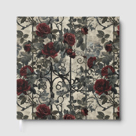 ゴシックビクトリアン園バラパターン ゲストブック