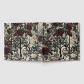 ゴシックビクトリアン園バラパターン ゲストブック (全面)