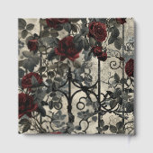 ゴシックビクトリアン園バラパターン ゲストブック (裏面)