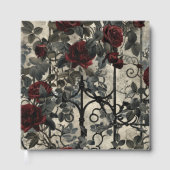 ゴシックビクトリアン園バラパターン ゲストブック (正面)