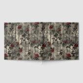 ゴシックビクトリアン園バラパターン ゲストブック (全面)