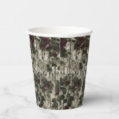 ゴシックビクトリアン園バラパターン 紙コップ (右)