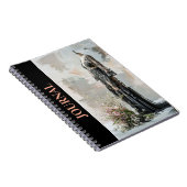 ゴシックビクトリアンLBDリトルブラックドレスジャーナル ノートブック (右側)