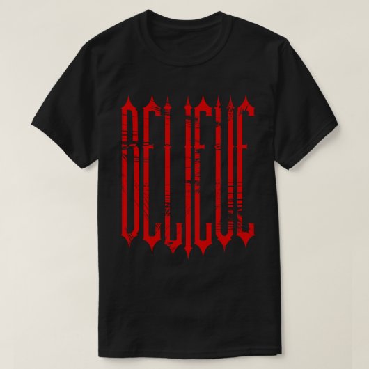 ゴシックビリーブ Tシャツ (デザイン正面)