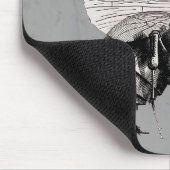 ゴシックビースカルウィングス マウスパッド (コーナー)