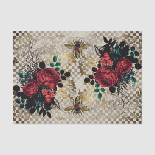 ゴシックビー&バラティッシュペーパー 薄葉紙 (正面)