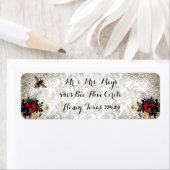 ゴシックビー&バラ ラベル (インサイチュ)