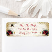 ゴシックビー&バラ ラベル (インサイチュ)