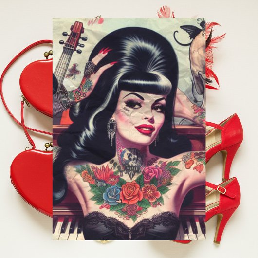 ゴシックピアノガール 薄葉紙